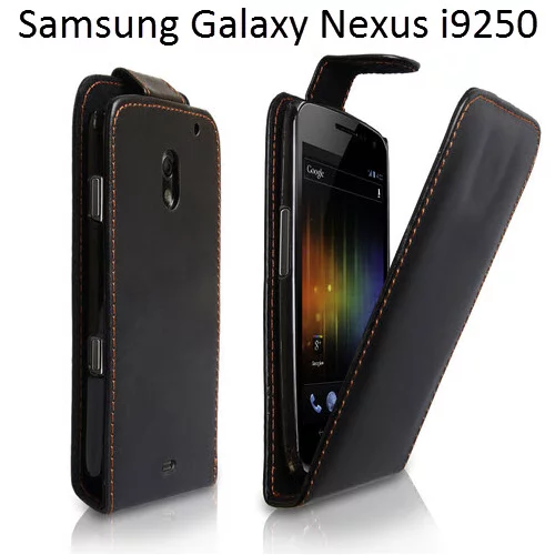  Usnjeni preklopni etui za Samsung Galaxy Nexus i9250