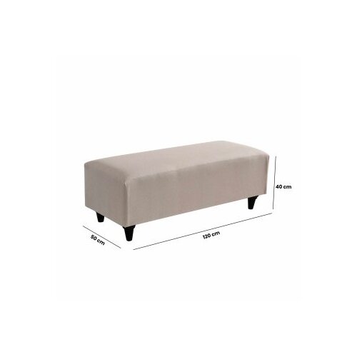 Atelier Del Sofa tabure flavia beige Slike
