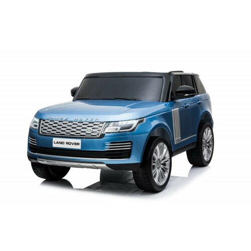 Land Rover Dvosed 4x4 Licencirani sa kožnim sedištima i mekim gumama - Plavi Cene