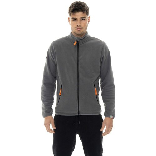 Leone 1947 Flis Man Full Zip Polar Siva Cene