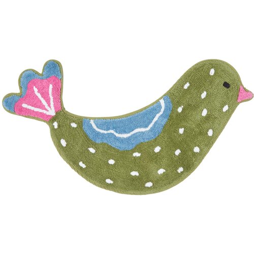 HOMESCAPES preproga enfant - oiseau zelena, (5000161233) Cene