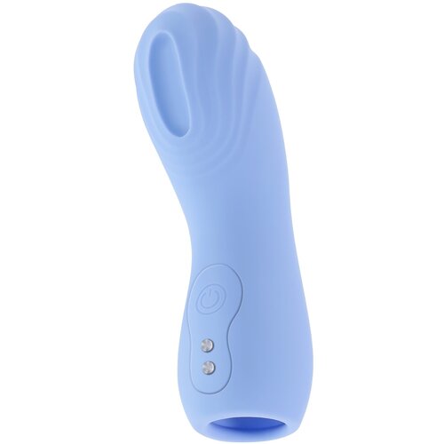 Evolved teksturiran vibrator za prste (moder) Cene