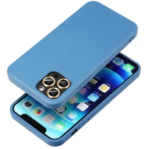  Gumijasti / gel etui Silicone Lite za Apple iPhone 11 (6.1") - modri
