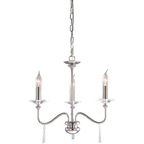 Elstead Lighting Elstead Finsbury Park Lestenec 3, svetli polirani nikelj, E14, (22098362) Cene