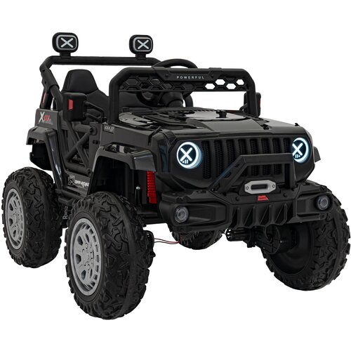  Auto na akumulator OFF ROAD Speed 4x4 - crni Slike