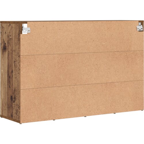 VidaXL ormar za cipele staro drvo 103 x 30 x 67 cm konstruirano drvo Slike