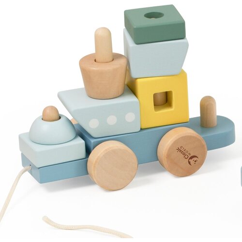 Classic World montessori oceanski vlak drvena slagalica Slike
