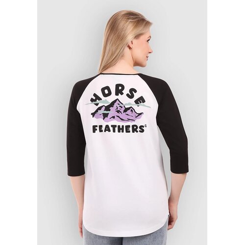 Horsefeathers Wylda Majica z dolgimi rokavi white Cene