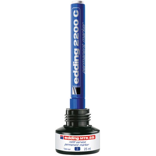  TINTA ZA MARKER PERMANENTNI 25ML EDDING MTK25 PLAVA Slike