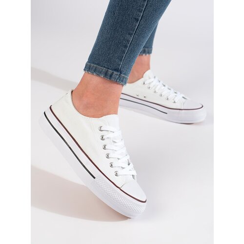 Shelvt Women's white platform sneakers Cijene