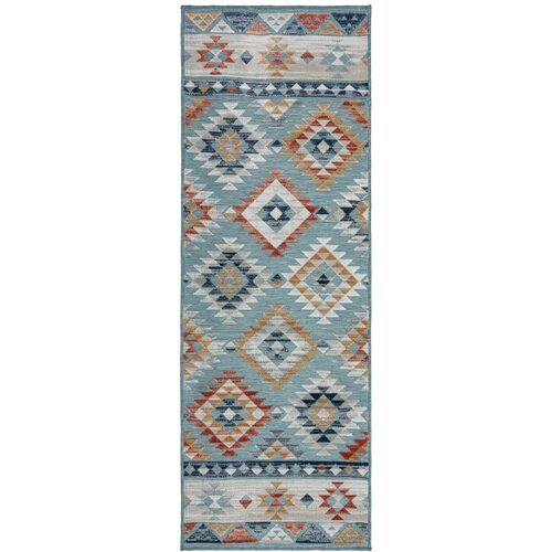 Flair Rugs Plava vanjska staza 80x230 cm Avery Blue – Cijene