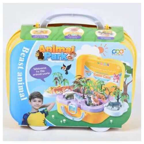 Magic Toys Veliki safari igralni komplet v kovčku Cene