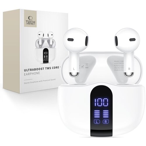 TECH-PROTECT BREZŽIČNE SLUŠALKE ULTRABOOST TWS CORE G2 ZA IPHONE, (5000334418) Cene