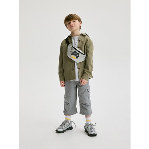 Reserved - BOYS` TROUSERS - light grey Cijene