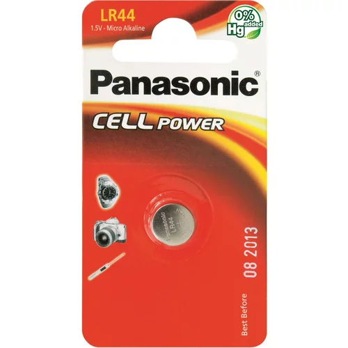 Panasonic baterije LR-44EL/1B Micro Alkaline