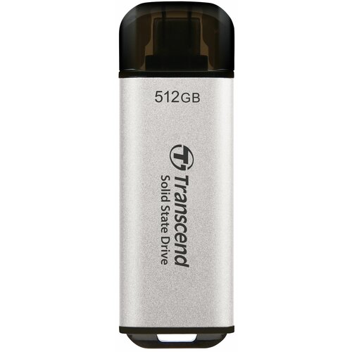 Transcend TS512GESD300S 512GB, portable ssd, ESD300S, usb 10Gbps, type c, silver Slike