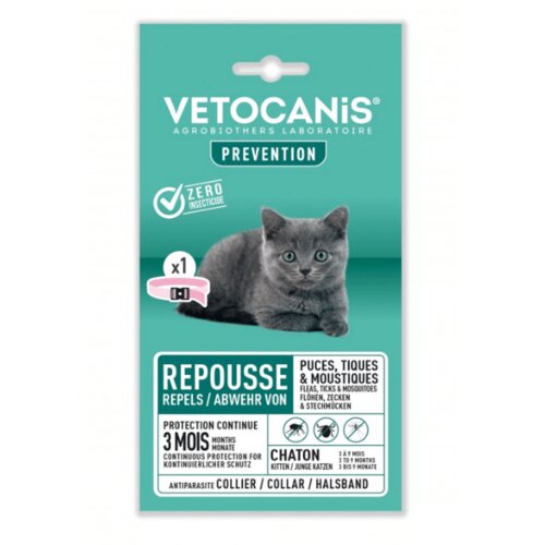 Vetocanis repelent ogrlica za mačke do 9 meseci Cene