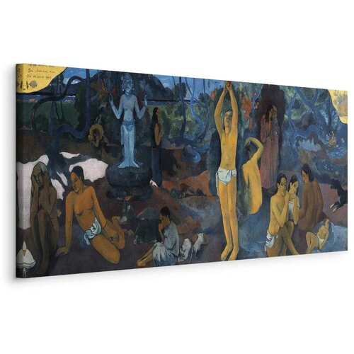  Slika - Paul Gauguin &ndash; Where Do We Come From? What Are We? Where Are We Going? 100x40 Standard Cijene