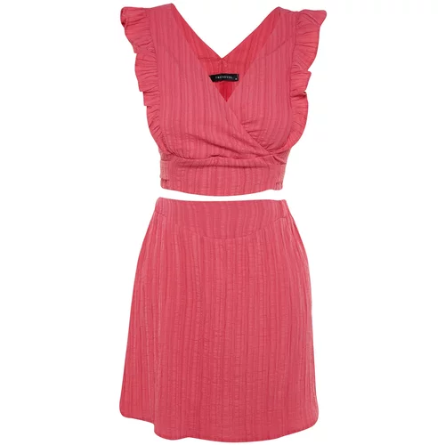 Trendyol Two-Piece Set - Pink - Relaxed fit