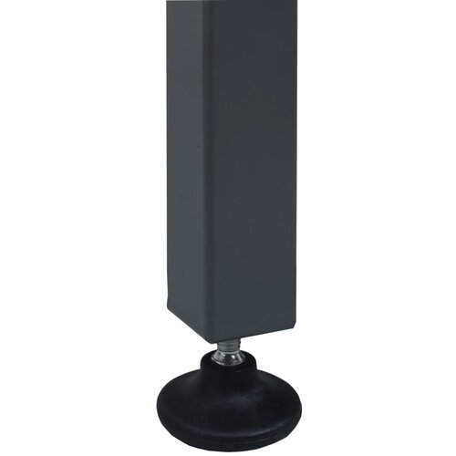  Radni stol crni 120 x 60 x 85 cm čelični Slike