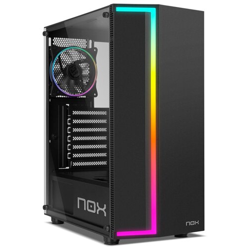 Nox caja infinity gama rgbrainbow atx 1XUSB3.0 2XUSB2.0 negro rgb, (20598875) Cene