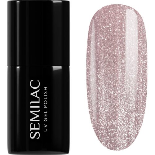 Semilac UV Hybrid Inner Glow gel lak za nokte nijansa 962 Magnetic Mocha (Cat Eye) 7 ml Slike
