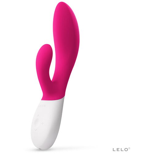Lelo Ina Wave 2 Rabbit Vibrator Cerise Slike