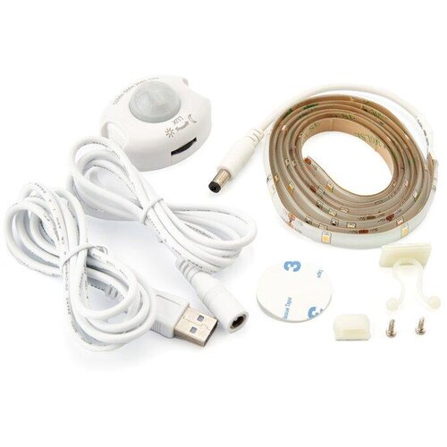  Set led traka 120cm bijela 3000K IP44 usb + senzor pokreta Cene