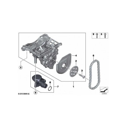 BMW ČRPALKA 11417823007 original Slike