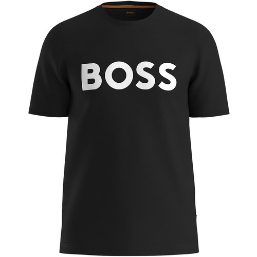 Boss Majica 'Thinking 1' crna / bijela Cijene