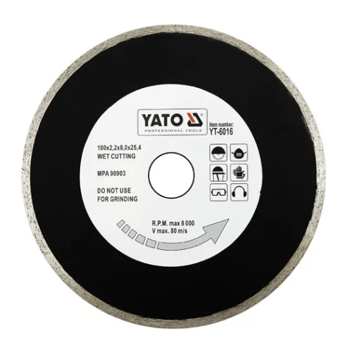 Yato Full Diamond Shield 180 x 25,4 mm 6016, (21101488)