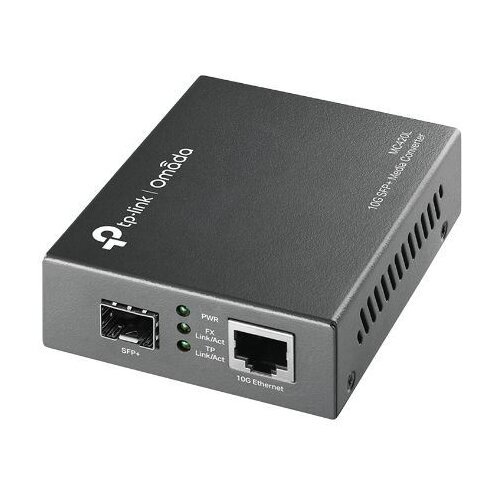 Tp-link Omada MC420L mrežni medijski pretvarač 10000 Mbit/s Vi&scaron;e načina, Jednomodni Crno Cijene