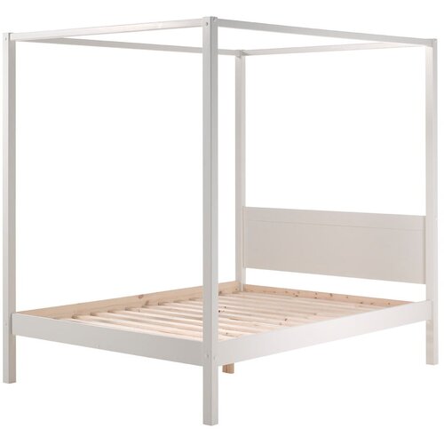 Vipack bijeli dječji krevet Pino Canopy, 140 x 200 cm Slike