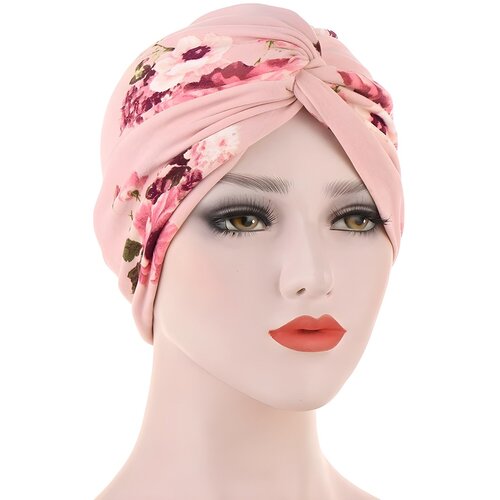  Turbanova kapa SI-6678 - Ružičasta KP6678 Slike