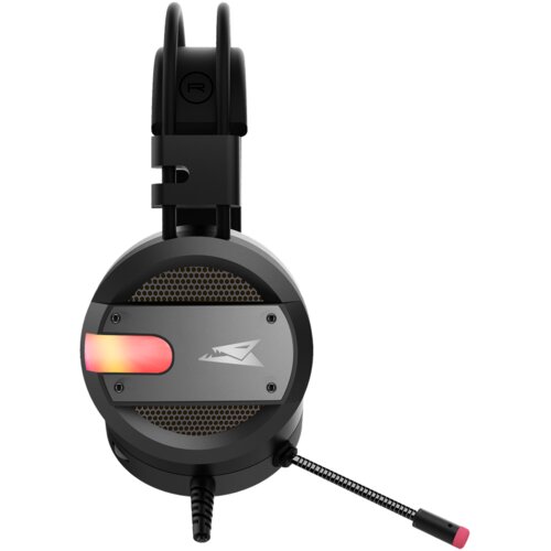 Baracuda Conch BGH-031 gaming slu&amp;scaron;alice s mikrofonom, crne Slike