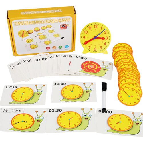  Edukativni set za učenje određivanja sata - pužić Cijene