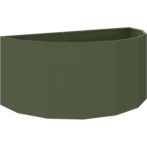 VidaXL Sadilica Maslinasto zelena 120 x 60 x 50 cm Čelik Slike