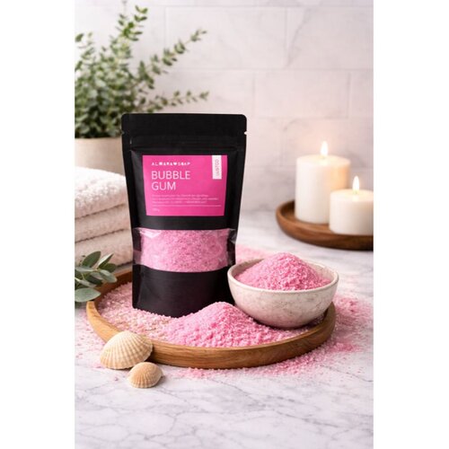 Almara Soap Bath Salt Bubble Gum sol za kupku koja boji vodu 180 g Slike