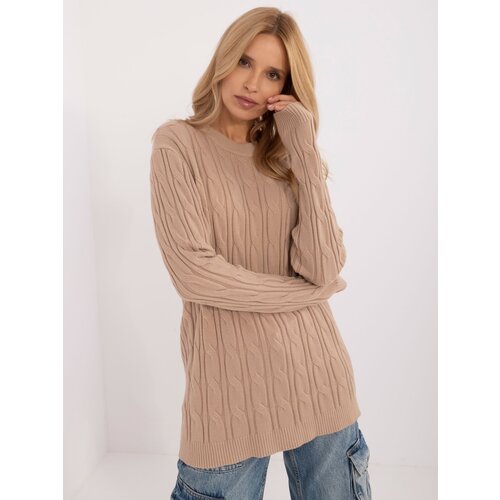 Wool Fashion Italia Sweater-AT-SW-2343.88-camel Slike