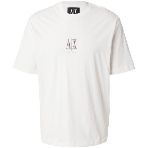 Armani Exchange Majica temno siva / off-bela Slike