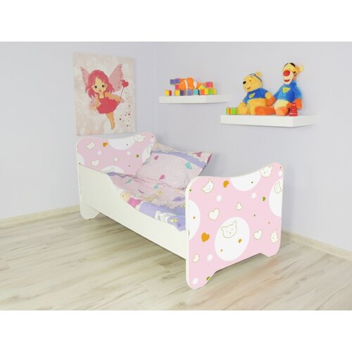 Made in Poland Dečiji krevet Happy Kitty – Kitty 160x80 cm Cene