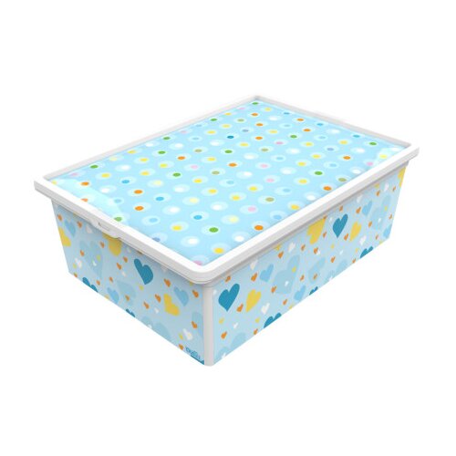 QUTU Kutija za odlaganje 37x52,5x17,5cm 25l Hearts Cijene