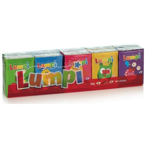 Lumpi papirne maramice mini 4sloja 10kom Slike