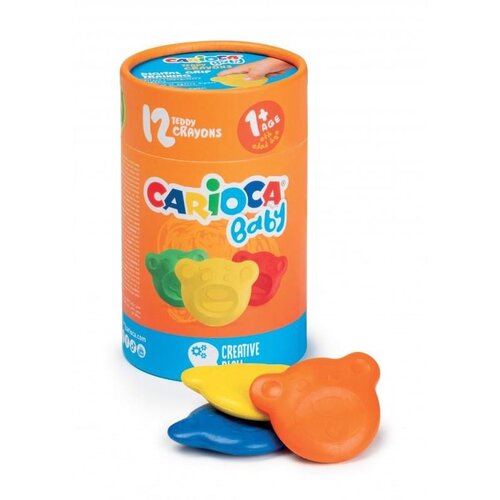 Carioca Baby Teddy Crayons 1+ - 12 kos. Cene