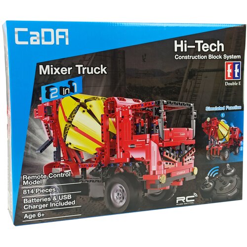  Construction Blocks Concrete Mixer Remote Controlled CADA 2.4G 815 Elements Slike