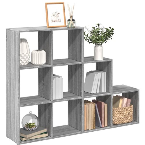  Pregrada/regal za knjige 3razina sonoma 137,5x29x103,5cm drveni Cene