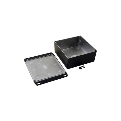 Hammond Electronics Univerzalno kućište 125 x 125 x 56 Aluminijum Crna 1590KKFLBK 1 ST Cijene