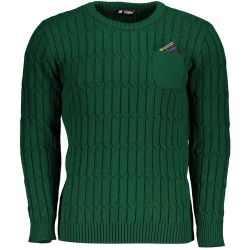 U.S. GRAND POLO US GRAND POLO GREEN MEN&amp;amp;#39;S SWEATER Slike
