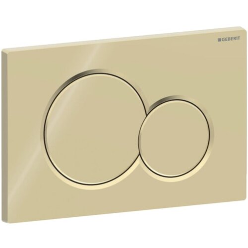 Geberit taster sjajni mesing galvanizovani Sigma01 115.770.DT.5 Slike