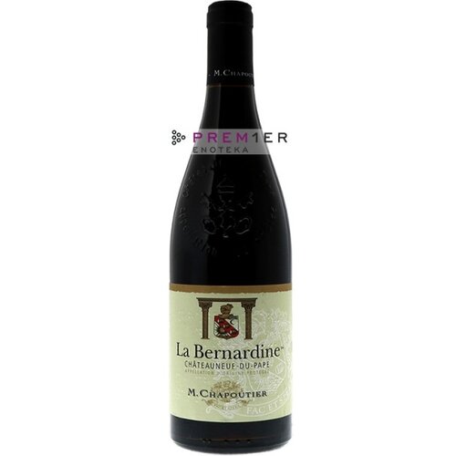 M. Chapoutier Châteauneuf-du-Pape La Bernardine 0.75l Cene